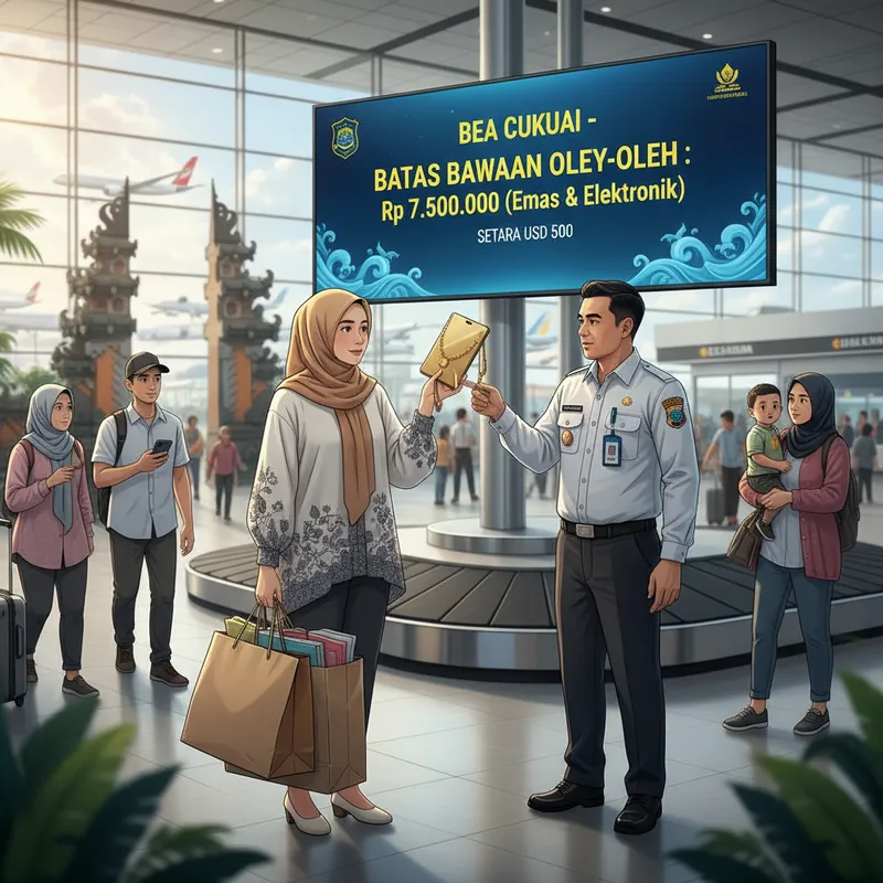 Bea Cukai 500 USD untuk Oleh-Oleh: Contoh Kasus Emas (Malaysia)
