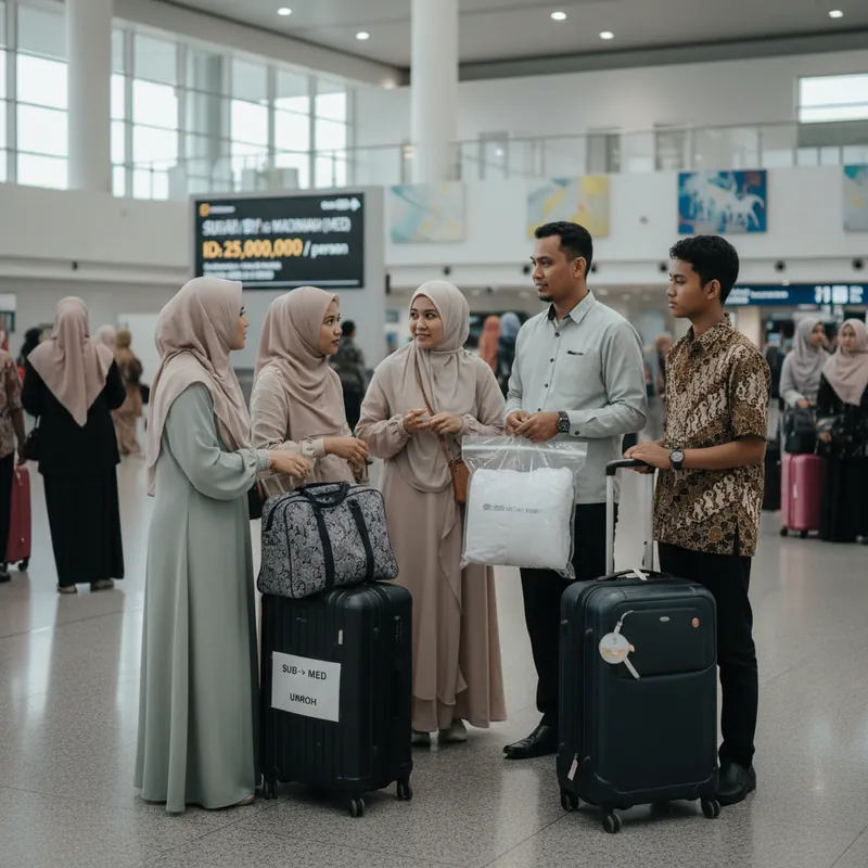 Tiket Pesawat Surabaya (SUB) ke Madinah (MED) — Jadwal, Harga IDR