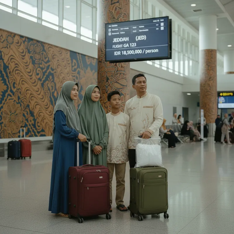 Tiket Pesawat Makassar (UPG) ke Jeddah (JED) — Jadwal, Harga IDR
