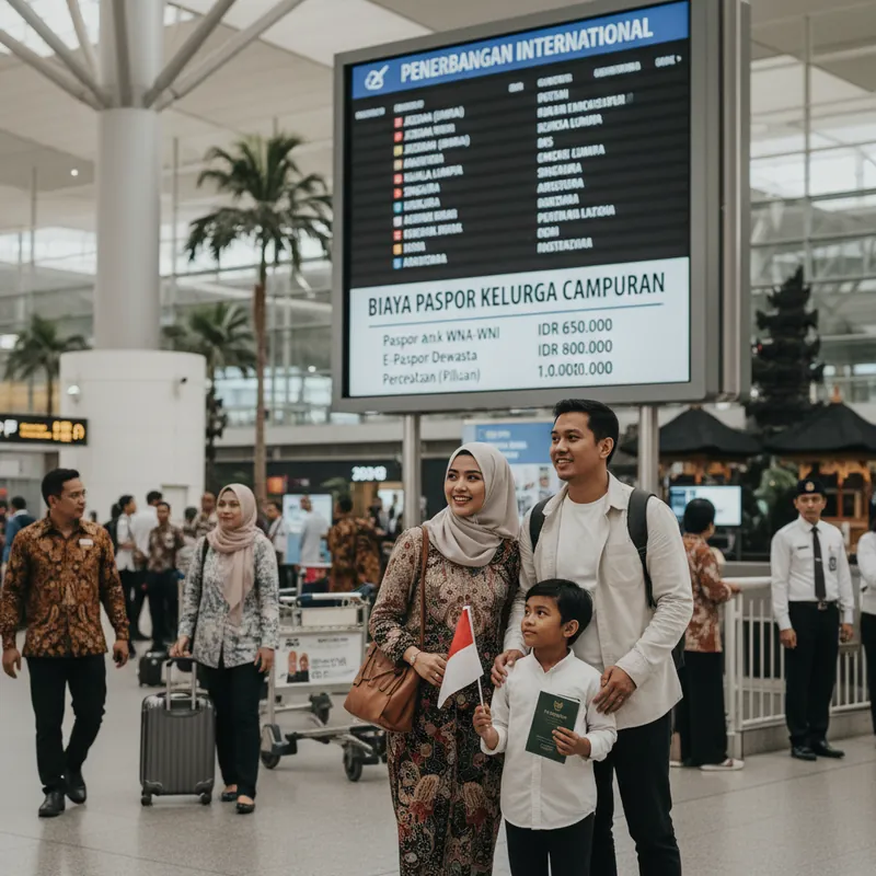 Paspor Anak Ortu Campur WNI-WNA