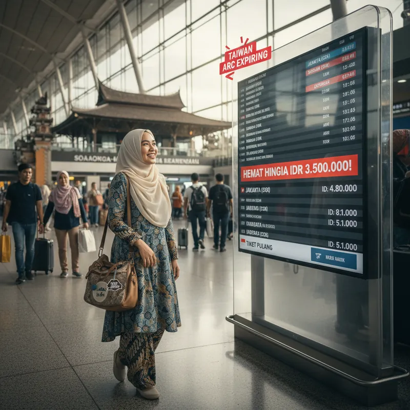 Tiket Pulang TKI Taiwan: ARC Mau Habis